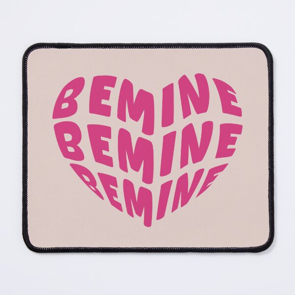 Item preview, Trendy Hot Pink Love - Be Mine Valentine's Day Gift Special Typographic love quotes | sweet texts | romantic cute couples | relationship goals | sweet romantic text designed and sold by RSDigitalPrintDesign.