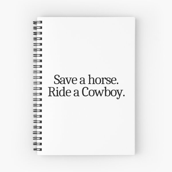Item preview, Save a horse, ride a cowboy designed and sold by print-st0re.