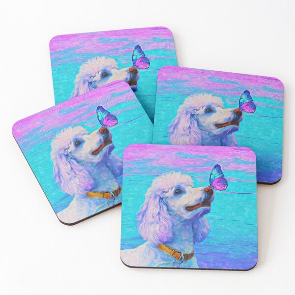 Item preview, Caniche y mariposa designed and sold by Cheryl Carpenter.