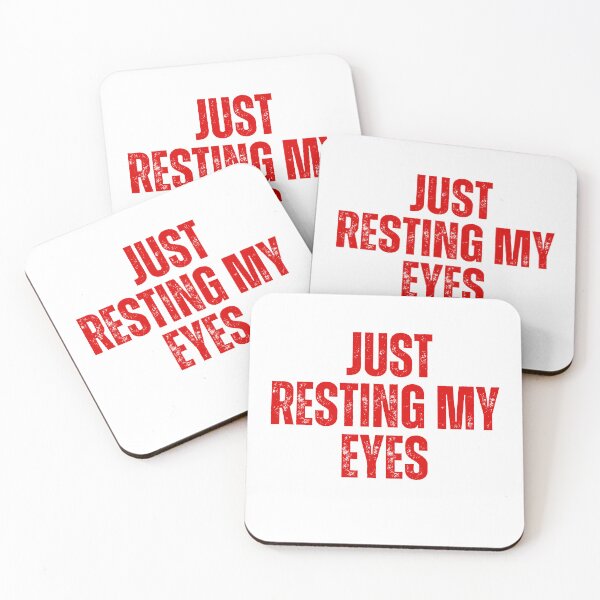 Item preview,  JUST RESTING MY EYES designed and sold by AngelArtss.