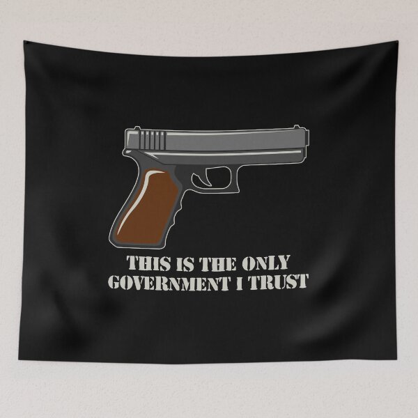 Item preview, This Is The Only Government I Trust - 45 ACP Gun Owner Gift designed and sold by xhearalisa.