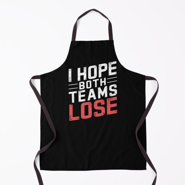 Item preview, I Hope Both Teams Lose Funny American Football - This funny gift is perfect for sarcastic football fans, neutral spectators, and anyone who loves trolling rival teams on game day. designed and sold by ZyziowskyArt.