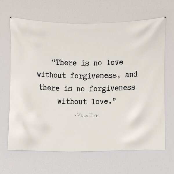 Item preview, A Quote about Love by Victor Hugo designed and sold by Poemit.