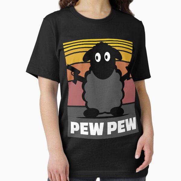 Vista previa del artículo con la obra «Oveja negra», diseñado y vendido por FreakOutShirts.