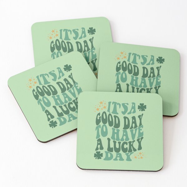Item preview, It's a Good Day to Have a Lucky Day, Irish Clover, St. Paddy’s Day Clover Shenanigans, Green, Irish, St. Patrick’s Day, New York, Chicago, Boston designed and sold by UPPrints.