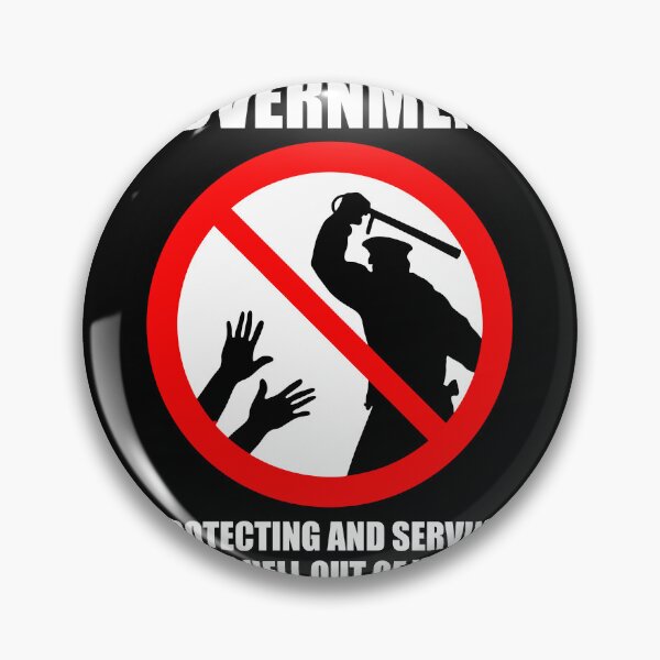 Item preview, Government, Protecting And Serving Hell Out of You - Funny Anti Government designed and sold by zeviwanty.
