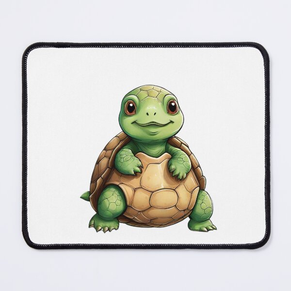 Item preview, Adorable Smiling Turtle – Cute Cartoon Sticker designed and sold by Umarjon.