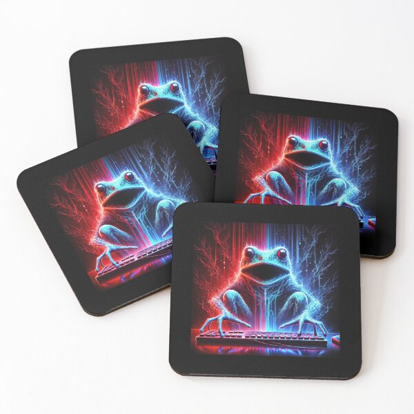Item preview, Beginner Frog - Digital World Obsessed designed and sold by ATOTI.