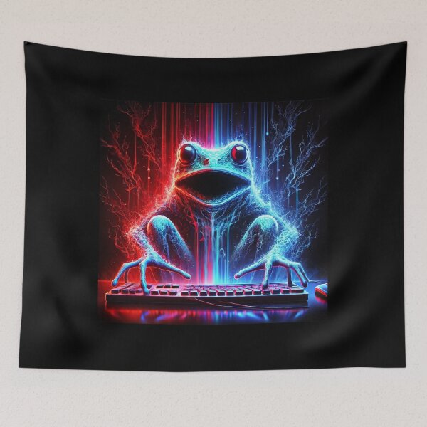Item preview, Beginner Frog - Digital World Obsessed designed and sold by ATOTI.