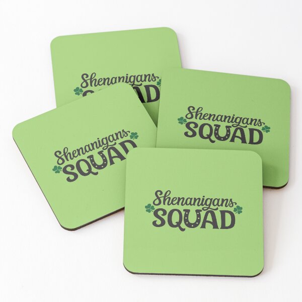 Item preview, Shenanigans Squad St. Paddy’s Day Lucky Clover, Green, Irish, St. Patrick’s Day, New York, Chicago designed and sold by UPPrints.
