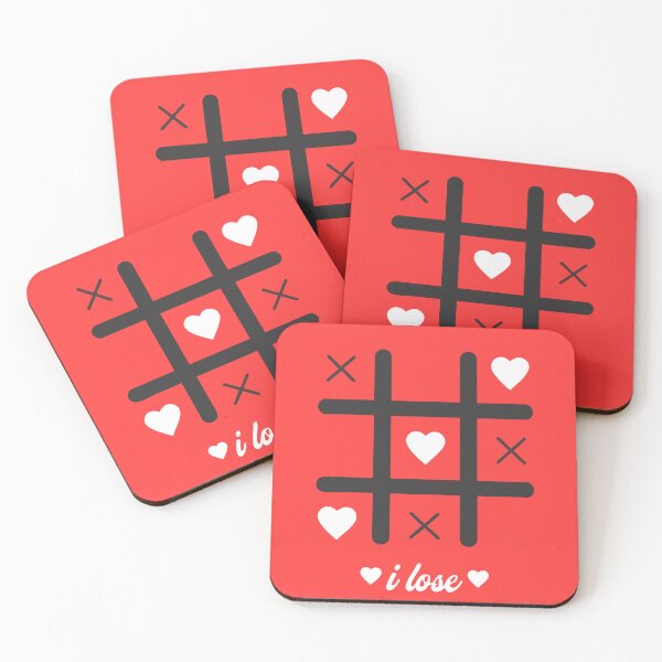 Item preview, Love Game - Tic Tac Toe Valentine's Day T-Shirt designed and sold by kofhearts.