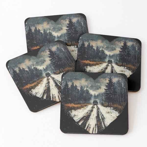 Item preview, nature valentine's day heart trip Bieszczady Poland designed and sold by dejco.art.