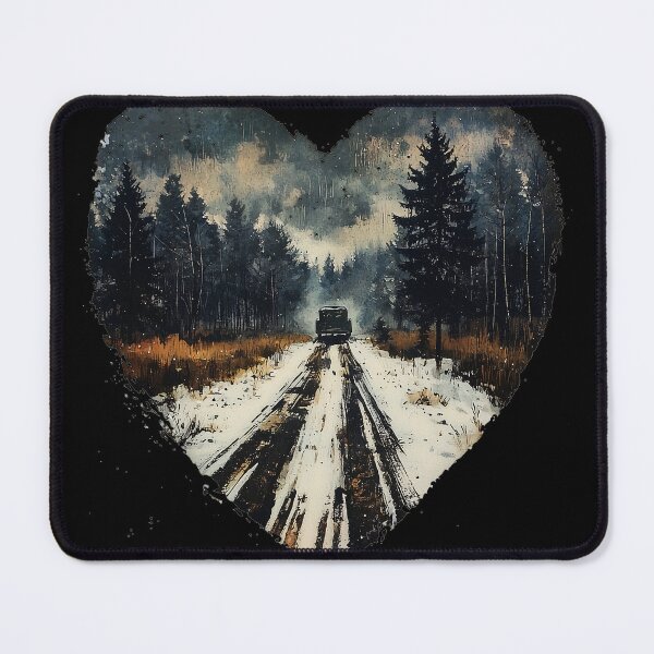Item preview, nature valentine's day heart trip Bieszczady Poland designed and sold by dejco.art.