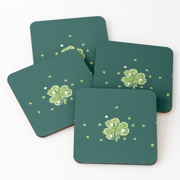 Item preview, Lucky Irish Shamrocks, St. Paddy’s Day Clover Shenanigans, Green, Irish, St. Patrick’s Day, New York, Chicago designed and sold by UPPrints.