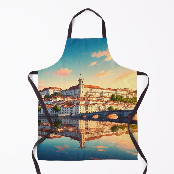 Item preview, Coimbra, Portugal: Sunset Over the Historic Cityscape designed and sold by LSVart.