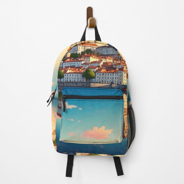 Item preview, Coimbra, Portugal: Sunset Over the Historic Cityscape designed and sold by LSVart.
