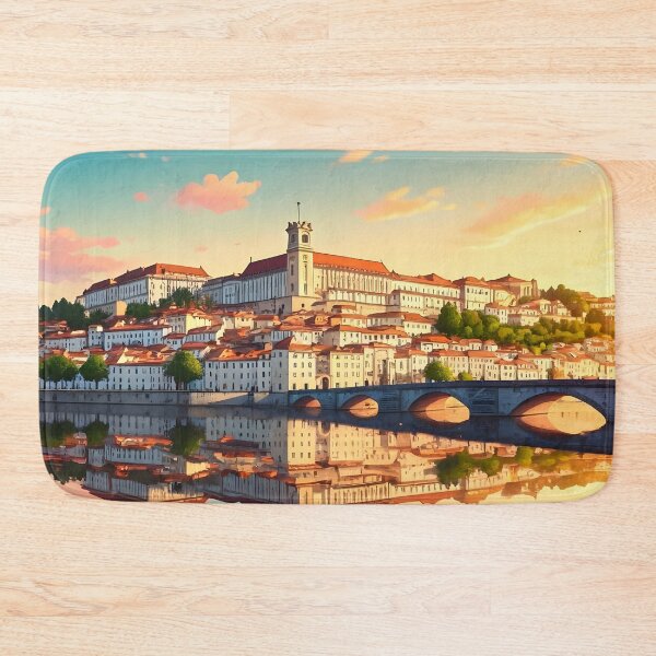 Item preview, Coimbra, Portugal: Sunset Over the Historic Cityscape designed and sold by LSVart.