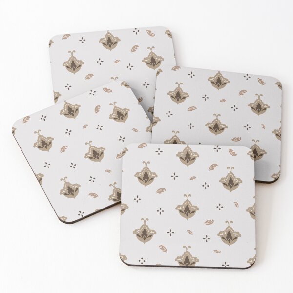 Item preview, Vintage damask ethnic pattern traditional design  designed and sold by HippoInkStudio.