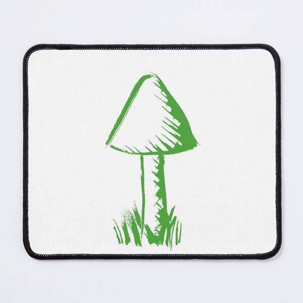 Item preview, Toadstool Positive Emerald Green designed and sold by MagentaTwilight.