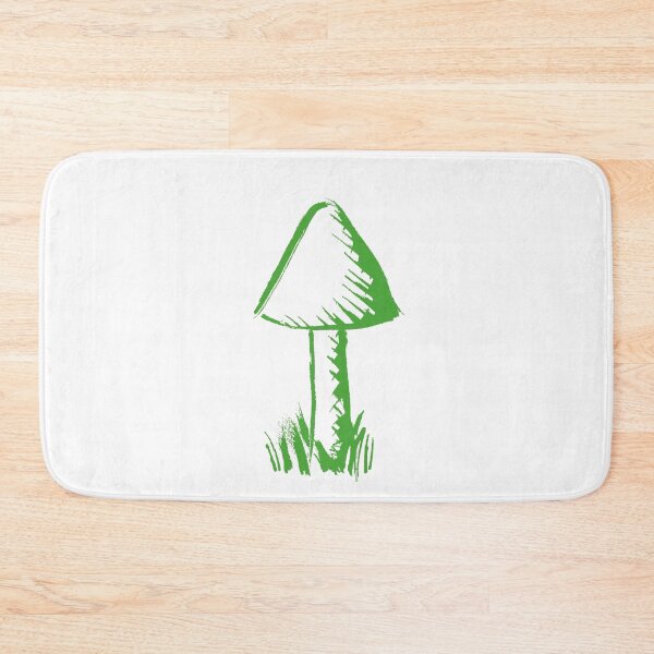 Item preview, Toadstool Positive Emerald Green designed and sold by MagentaTwilight.
