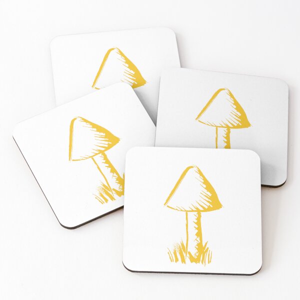 Item preview, Toadstool Positive Golden Yellow designed and sold by MagentaTwilight.