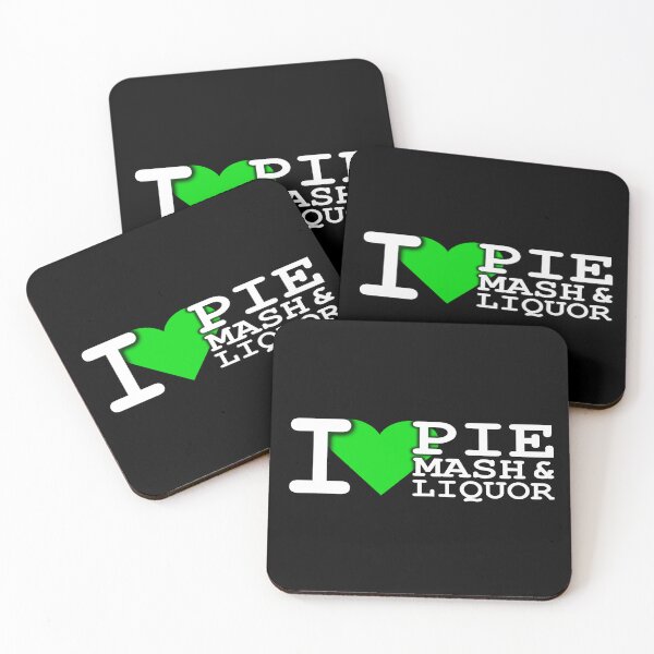 Item preview, I Love Traditional London Pie, Mash & Liquor V3b designed and sold by RetrospectUK.