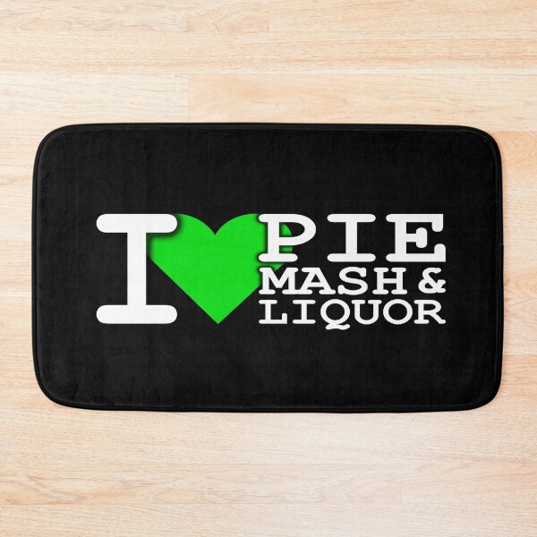 Item preview, I Love Traditional London Pie, Mash & Liquor V3b designed and sold by RetrospectUK.
