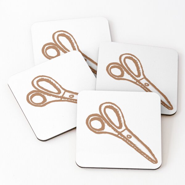 Item preview, Snip Snip! Scissors! Copper Brown designed and sold by MagentaTwilight.
