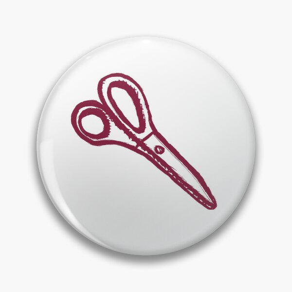 Item preview, Snip Snip! Scissors! Marroon designed and sold by MagentaTwilight.