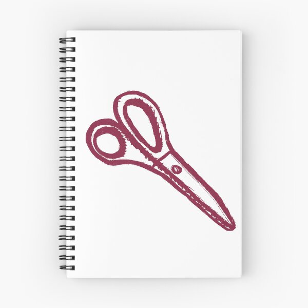 Item preview, Snip Snip! Scissors! Marroon designed and sold by MagentaTwilight.