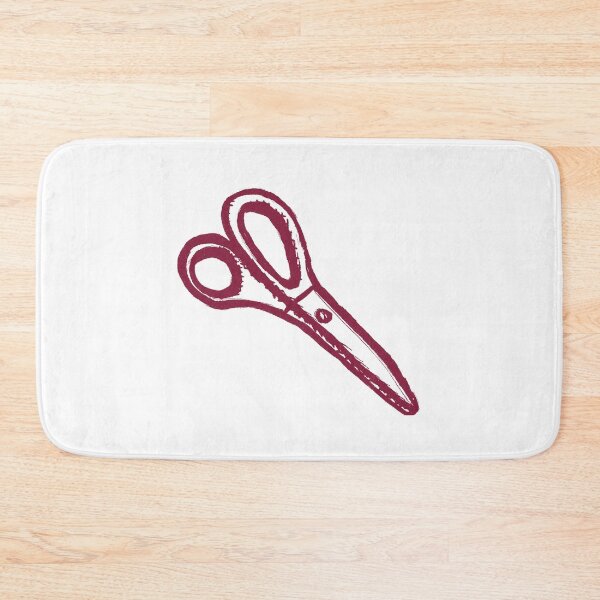 Item preview, Snip Snip! Scissors! Marroon designed and sold by MagentaTwilight.