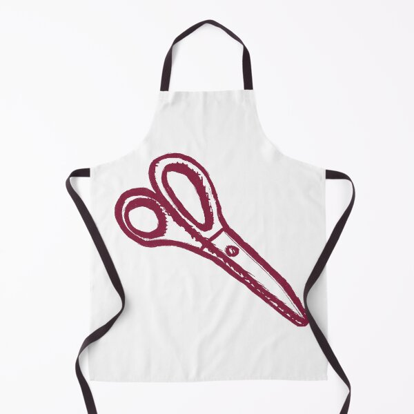 Item preview, Snip Snip! Scissors! Marroon designed and sold by MagentaTwilight.