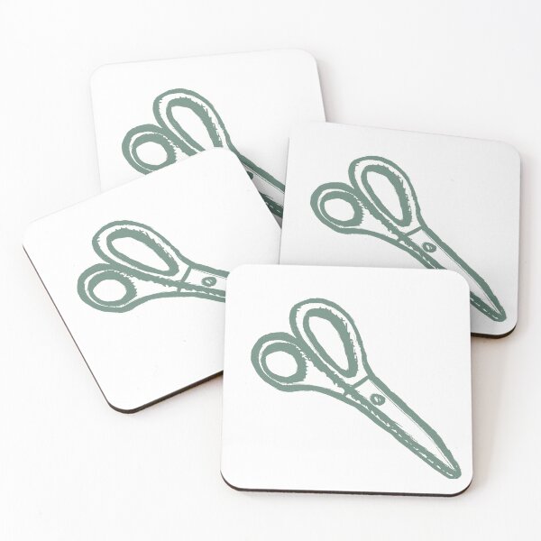 Item preview, Snip Snip! Scissors! Steely Green designed and sold by MagentaTwilight.