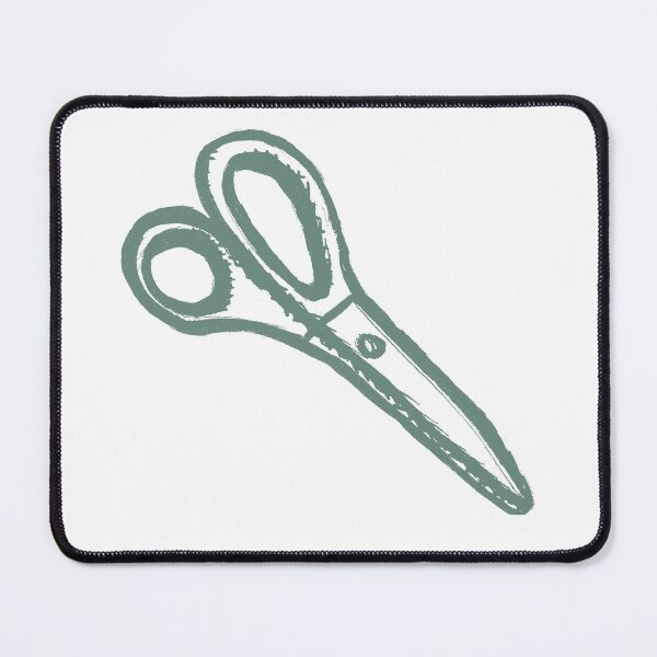 Item preview, Snip Snip! Scissors! Steely Green designed and sold by MagentaTwilight.