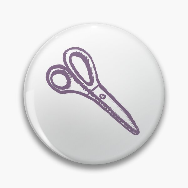 Item preview, Snip Snip! Scissors! Steely Purple designed and sold by MagentaTwilight.