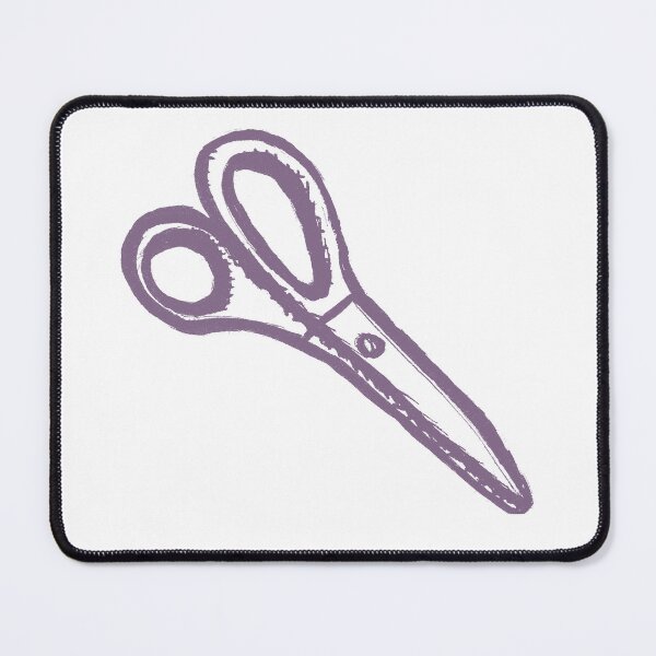 Item preview, Snip Snip! Scissors! Steely Purple designed and sold by MagentaTwilight.