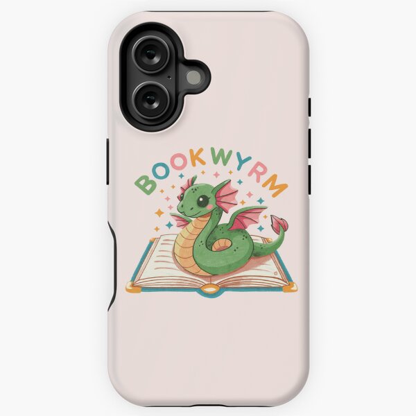 Item preview, Bookwyrm - Cute Green Dragon designed and sold by Itouchedabee.