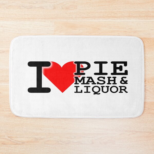 Item preview, I Love Traditional London Pie, Mash & Liquor V3d designed and sold by RetrospectUK.