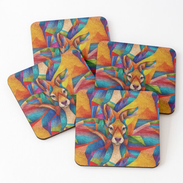 Item preview, Graphic Kangaroo Pattern Image designed and sold by AussieConcepts.