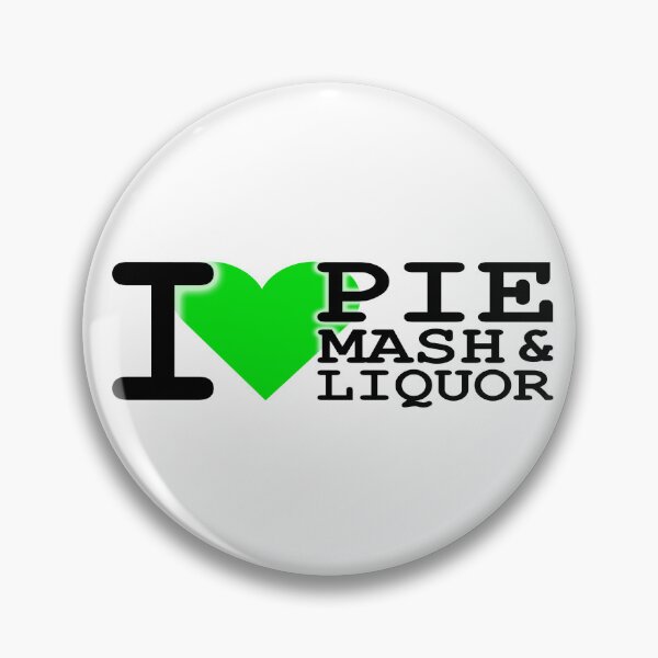 Item preview, I Love Traditional London Pie, Mash & Liquor V3e designed and sold by RetrospectUK.