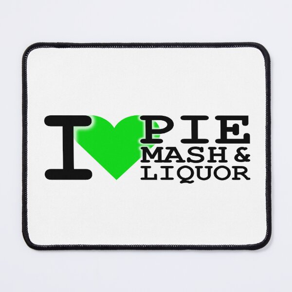 Item preview, I Love Traditional London Pie, Mash & Liquor V3e designed and sold by RetrospectUK.