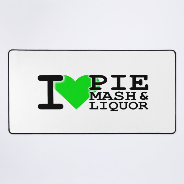 Item preview, I Love Traditional London Pie, Mash & Liquor V3e designed and sold by RetrospectUK.