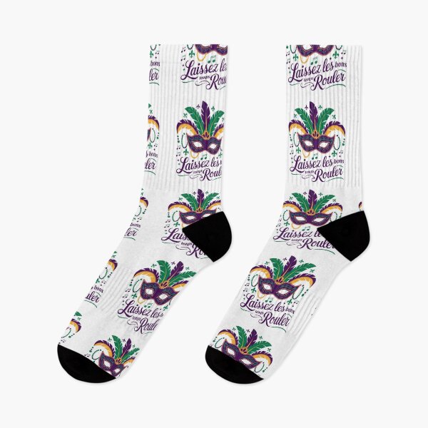 Item preview, Mardi gras New Orleans Louisiana - "Laissez les bons temps rouler" Mardi Gras Mask" designed and sold by stickercuffs.