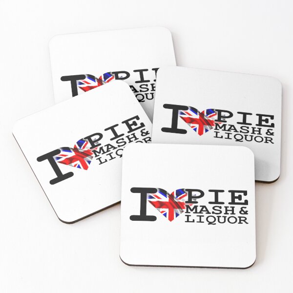 Item preview, I Love Traditional London Pie, Mash & Liquor V3f designed and sold by RetrospectUK.