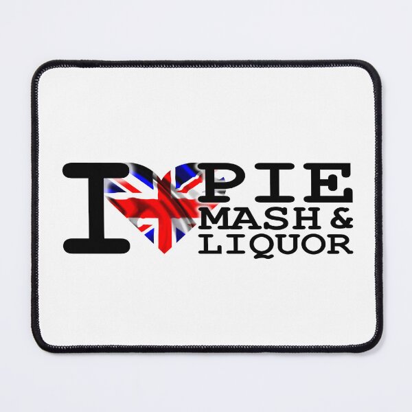 Item preview, I Love Traditional London Pie, Mash & Liquor V3f designed and sold by RetrospectUK.