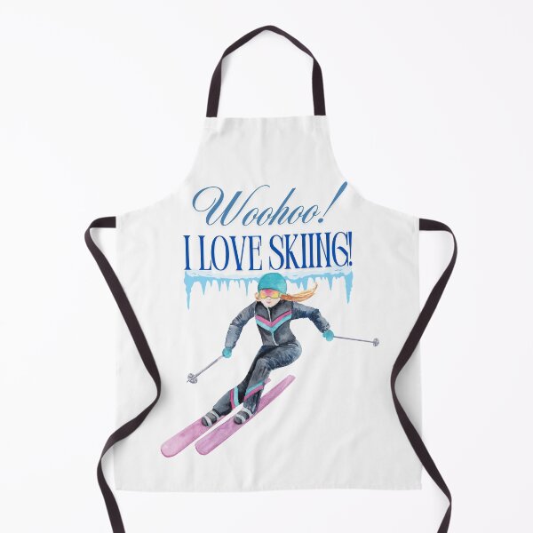 Item preview, Woohoo ! I love Skiing! Winter Lovers! designed and sold by Valentin Zdravkov.