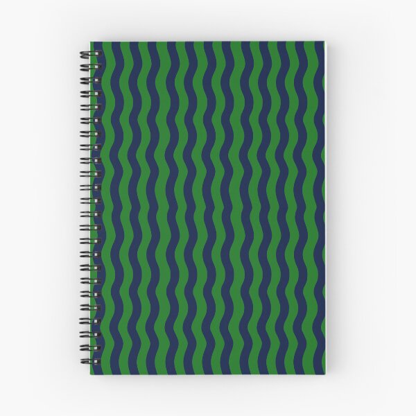 Item preview, Abstract Wavy Wiggle Lines Green and Blue designed and sold by OneThreeSix.