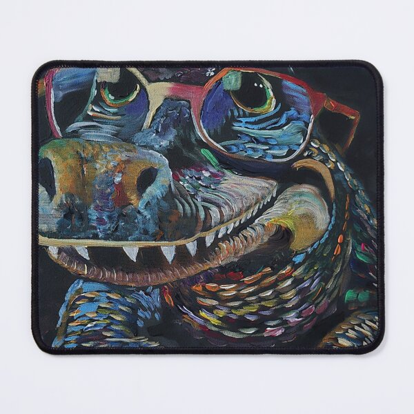 Item preview, alligator original art designed and sold by Adalbertoart.