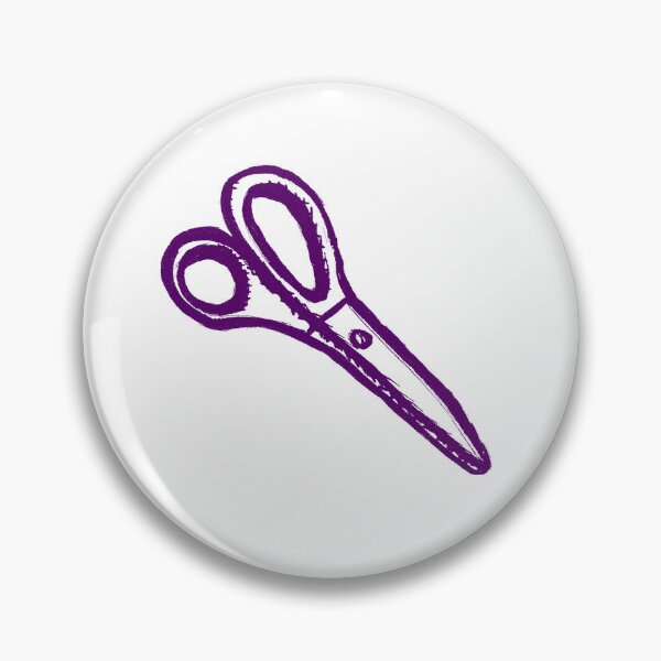 Item preview, Snip Snip! Scissors! Royal Purple designed and sold by MagentaTwilight.