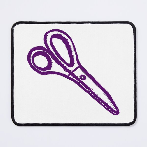 Item preview, Snip Snip! Scissors! Royal Purple designed and sold by MagentaTwilight.